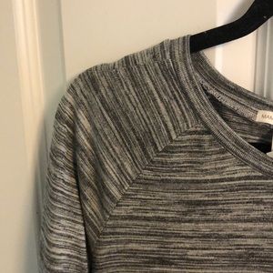 H&M MAMA heathered gray tunic